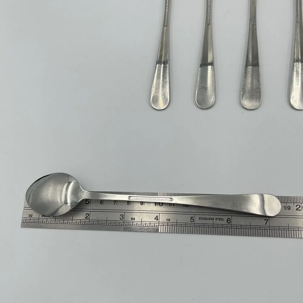Supreme by Towle ASHLEY 6 QTY Lot Iced Tea Spoons 7 3/8 in Stainless China 18/8